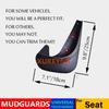 Set Universal Mudflaps Mud Flaps Splash Guards Mudguards For Seat Alhambra Altea Cordoba Exeo Ibiza Leon Toledo Mii Arona FR ST