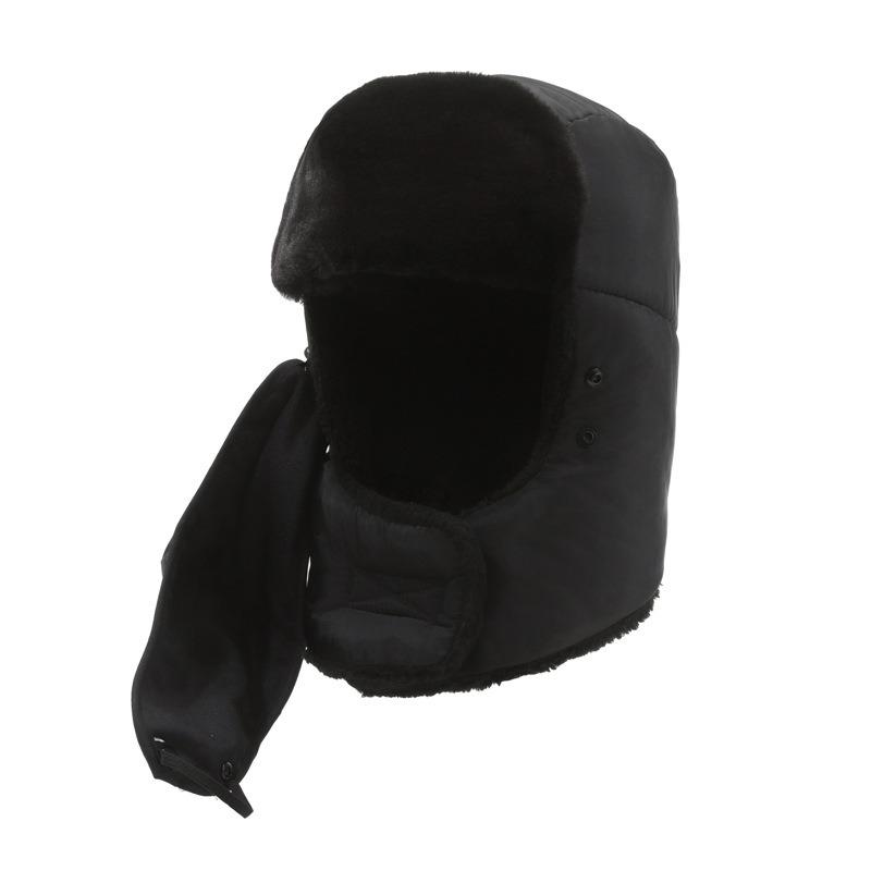 Winter velvet thickened cycling warm hat windproof cold breathable cotton hat outdoor ski hat