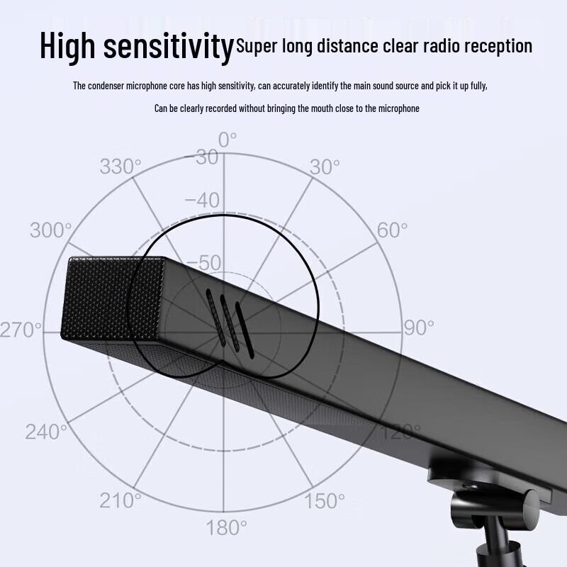 HuiDu BA-5820 Wireless Conference Microphone System (CN Version)