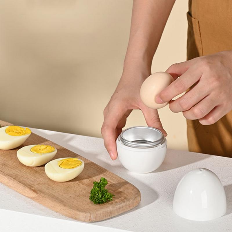 1/4 eggs Microwave Egg Steamer Boiler Cooker Easy Quick 5 Minutes Hard Or Soft Boiled Kitchen Cooking Tools Accessories