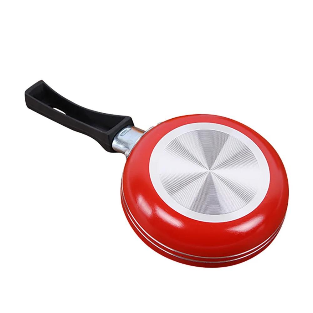 16cm Non Stick Frying Pan Mini Frying Pan Suitable for Fried Eggs Pancakes and Omelets Easy To Clean Random Colors 1 Piece