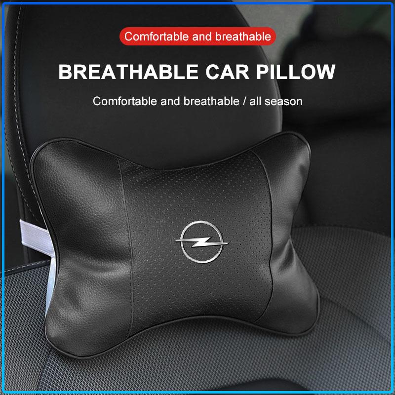 1/2Pcs Car Neck Pillows Car Headrest Cushion Support Seat Accessories For Opel Astra H G J Insignia Mokka Zafira Corsa Vectra B C D