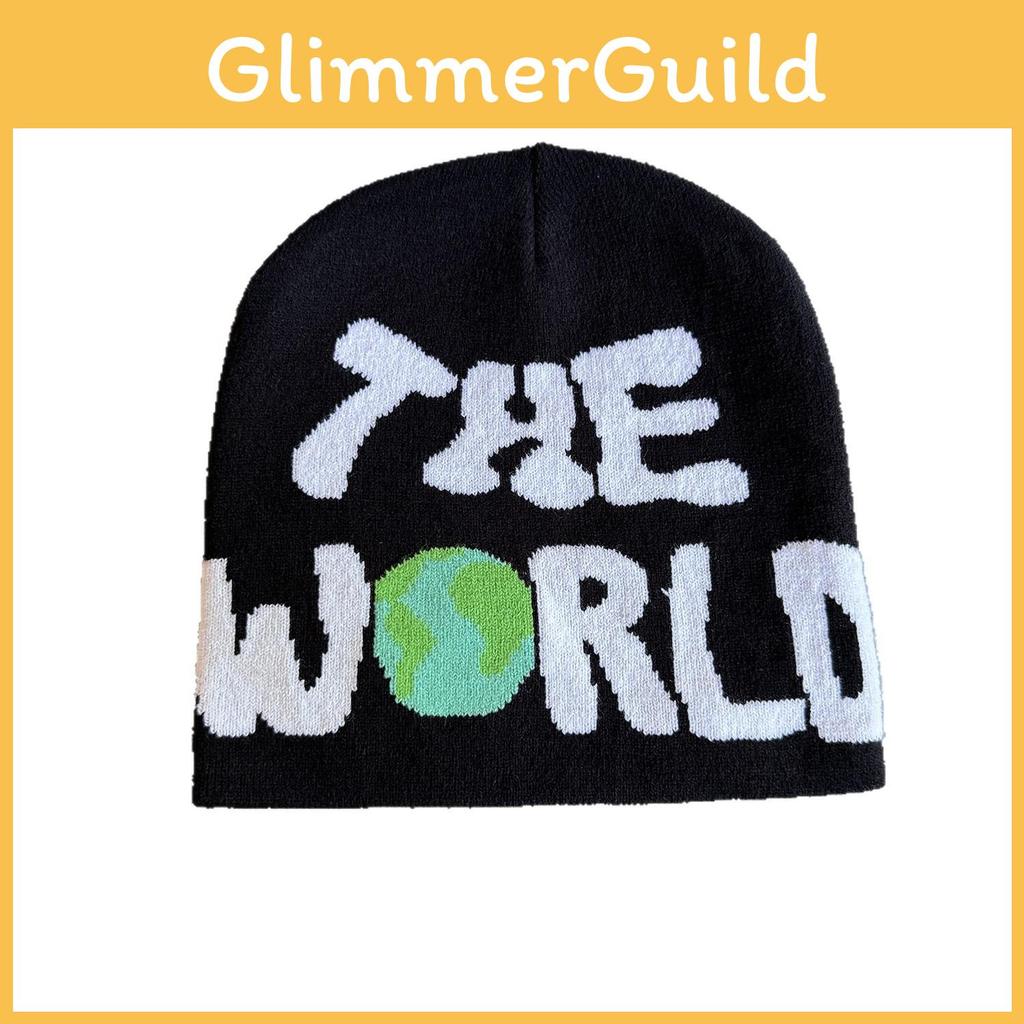 Knit Hat For Men And Women With Letter Pattern Warm Beanie For Fall And Winter Seasons