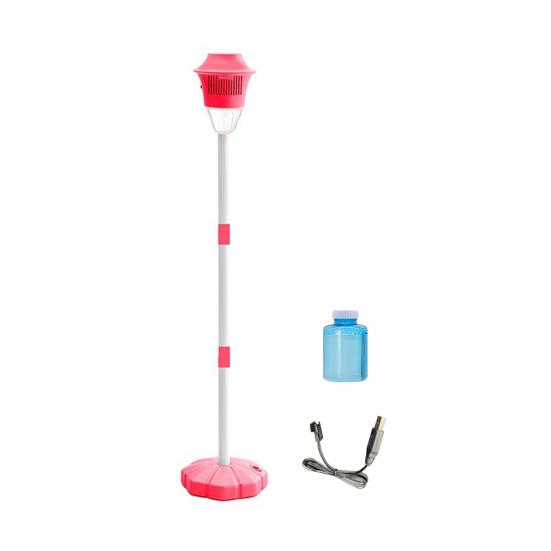 Kids Bubble Machine with LED Lights Easy To Use Rechargeable Outdoor Automatic Bubbles Blower Maker Machine