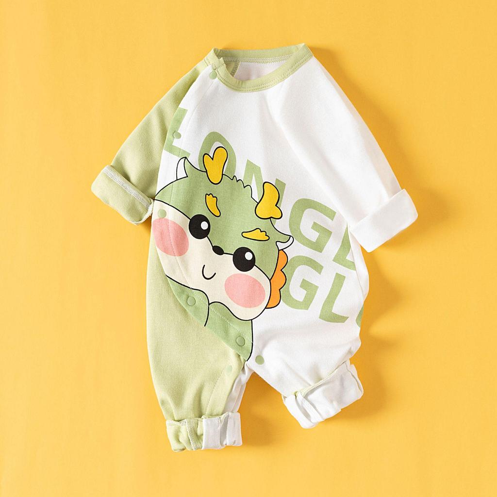 Drakenbabyrompertje - Lente/Herfstcollectie voor baby's en peuters