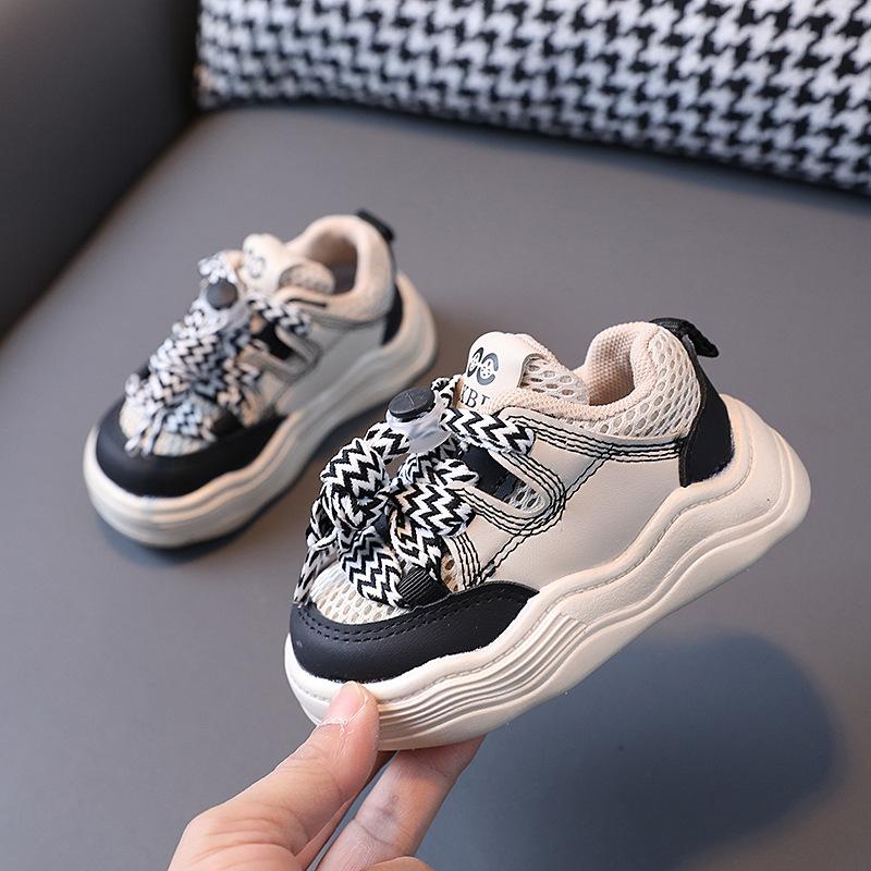 

Детская обувь Детские кроссовки для мальчиков Дышащая сетчатая обувь Повседневная обувь 2023 Весна и Осень Новая детская обувь 30