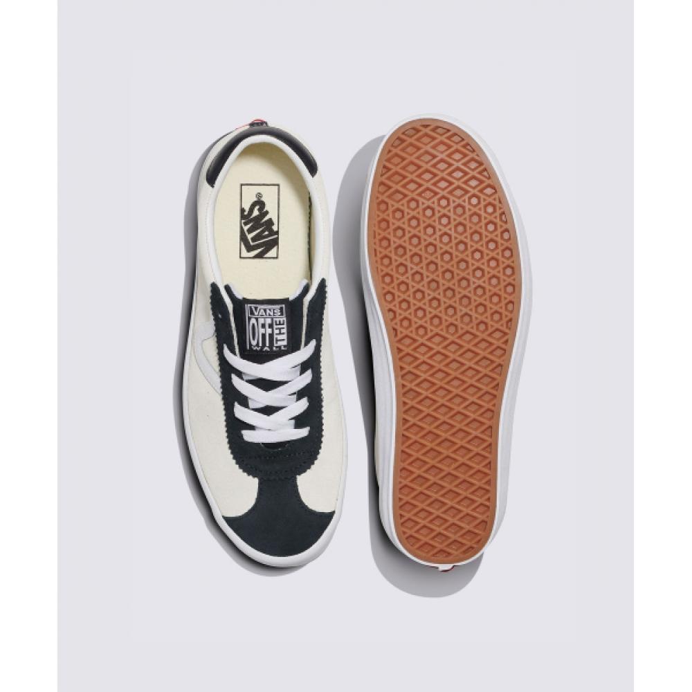 Vans Sportovní nízké semišové černé bílé Vn000d09y281