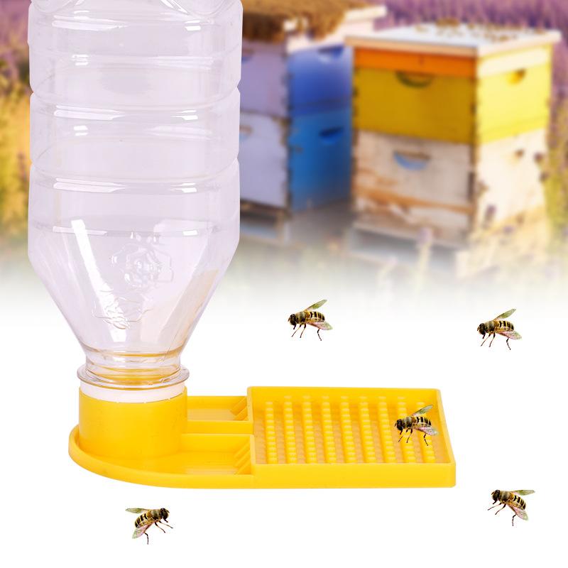 Bee Water Feeding Supplies Non Toxic Anti Drowning Beekeeper Feeder Set for Hives Garden