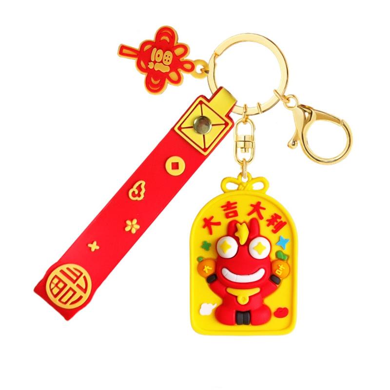 

Cute Cartoon Pony Pendant Keychain Creative Horse Lucky Keyring Fashion Backpack Accessory New Year s Gift