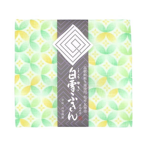 

Ткань Шираюки с дизайном розы, 30x40см, [Все 10 узоров]- Японское кухонное полотенце премиум-класса Young bamboo green