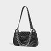 2023 New Underarm Single Shoulder Handbag for Women Summer Retro Black High-End Niche Versatile Commuter Crossbody Bag