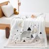 Cartoon Animal 2D Digital Printing Thickened Lamb Fleece Crystal Fleece Blanket
