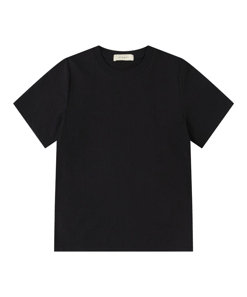 Siyajyu Sitp5242 Slim Regular Short Sleeve T-Shirt_Black