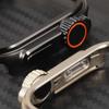 Metall+Kunststoff Hülle für Apple Watch 11 10 46mm Wechsel zu Ultra 2 Abdeckung Aluminiumlegierung Stoßfänger Schutzrahmen für IWatch S10 46mm