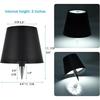 Lampada da Tavolo Portatile a LED a Batteria a Forma di Bottiglia di Vino con Controllo Touch di 3 Colori e Dimmerazione Continua Lampada da Notte Per Decorazione Bar Festa