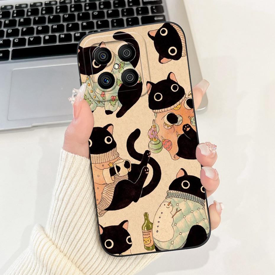 Lens Protective Case For Honor X8 TFY-LX1 TFY-LX2 TFY-LX3 Fashion Painted Soft Silicone Cover For HonorX8 X 8 4G Phone Cases