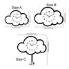 Cartoon Cloud Wall Clock, for Kids Room And Dining Area