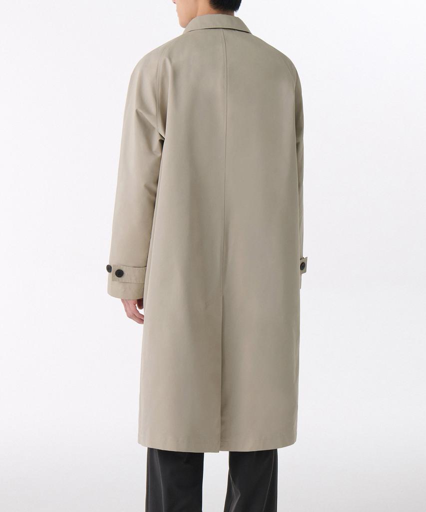 Musinsa Standard Oversized Balmacaan Trench Coat [Beige]