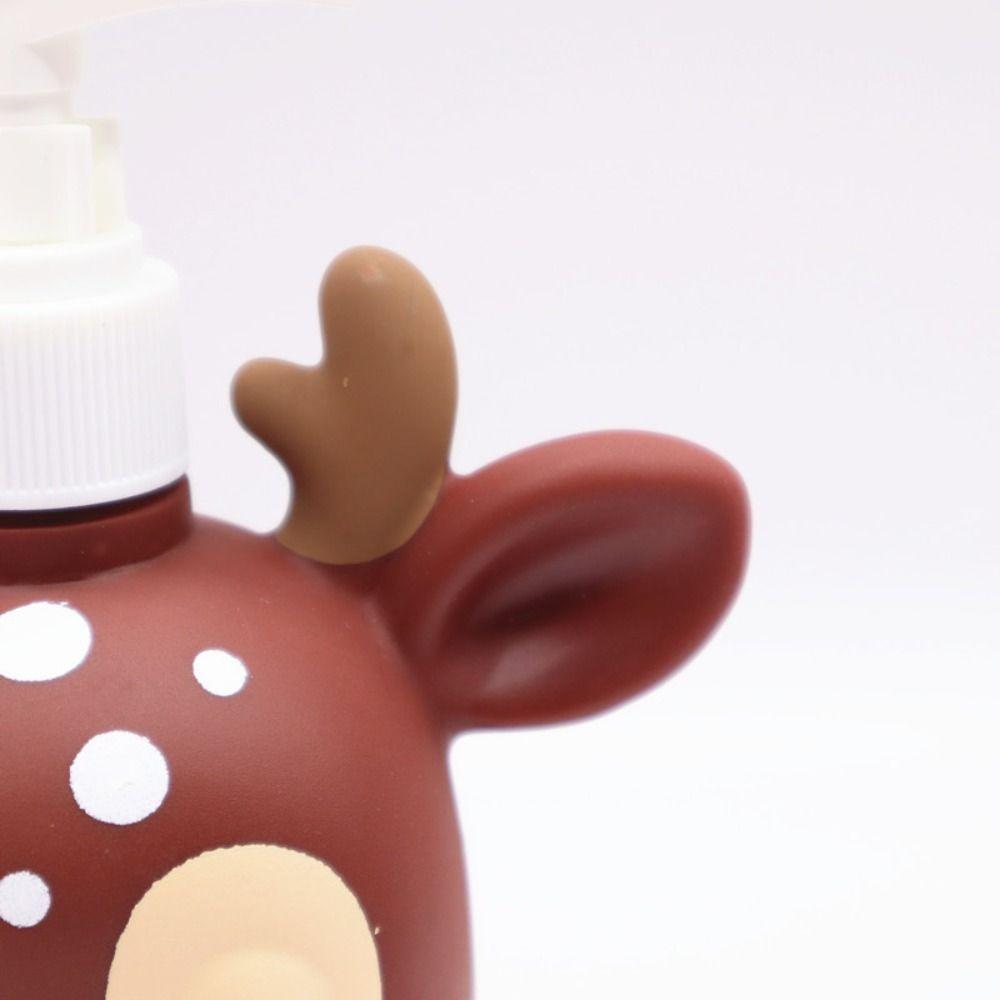 300ML Soap Dispenser Cute Lotion Containers Portable Cartoon Empty Pump Bottle  Kids
