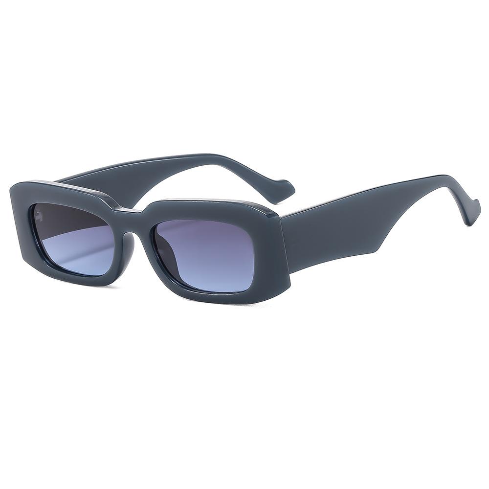 

Small Rectangle Sunglasses Men Women Wide Leg Sun Glasses Travel Shades Vintage Retro UV400 Lunette Soleil Femme Gafas De Sol as picture