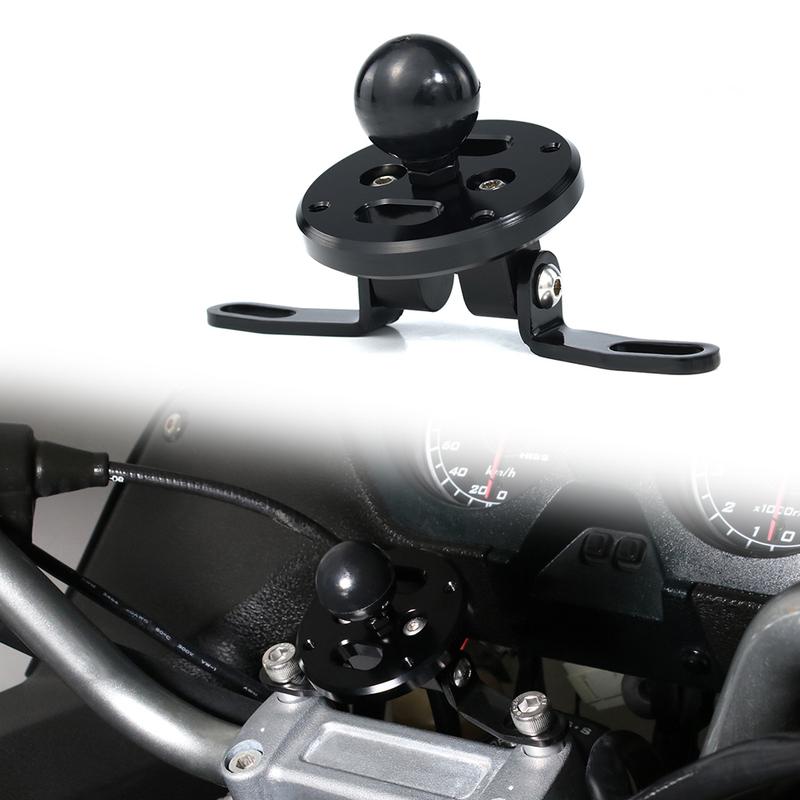 Handlebar Clamp GPS Mount Navigation Bracket Holder For Triumph Tiger SpeedTriple Street Triple Thunderbird Bonneville Scrambler