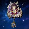 Genshin Impact Flins Columbina Badges Cosplay Metal Brooches Pins Honkai: Star Rail Cyrene Phainon Kawaii Brooches Fans Gift