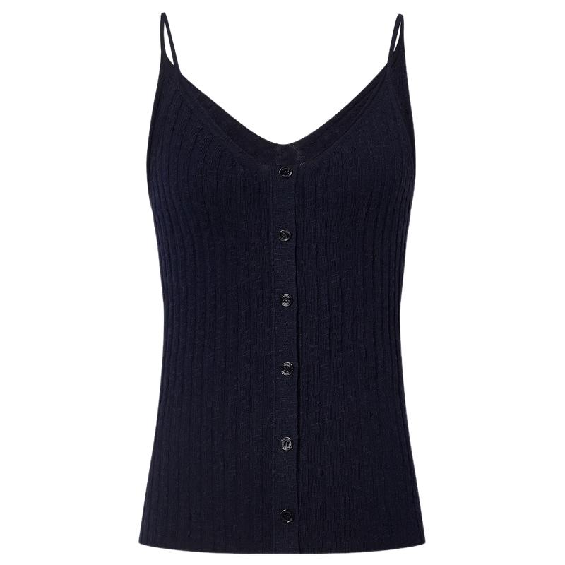 MO&Co. Women s Cotton Knit Camisole Vest L