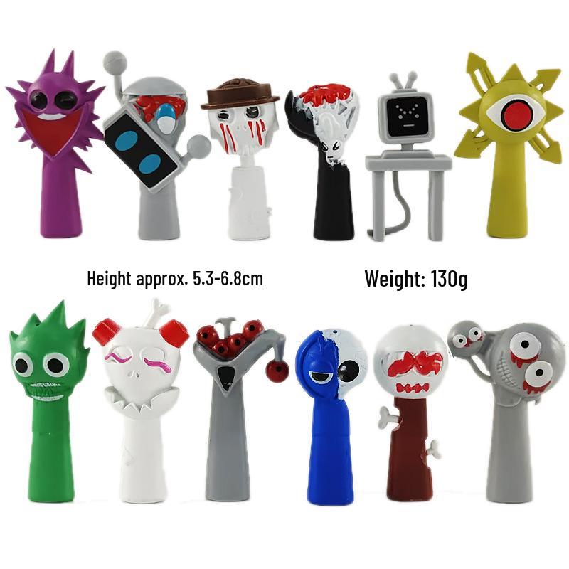 

7-8CM Rhythm Box Figurine Ornament - 12 Styles