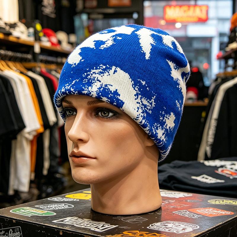 Custom Designer Knitted Beanie Baseball Beanie Knit Beanie Hat Slouchy Blank Baseball Beanie разноцветный