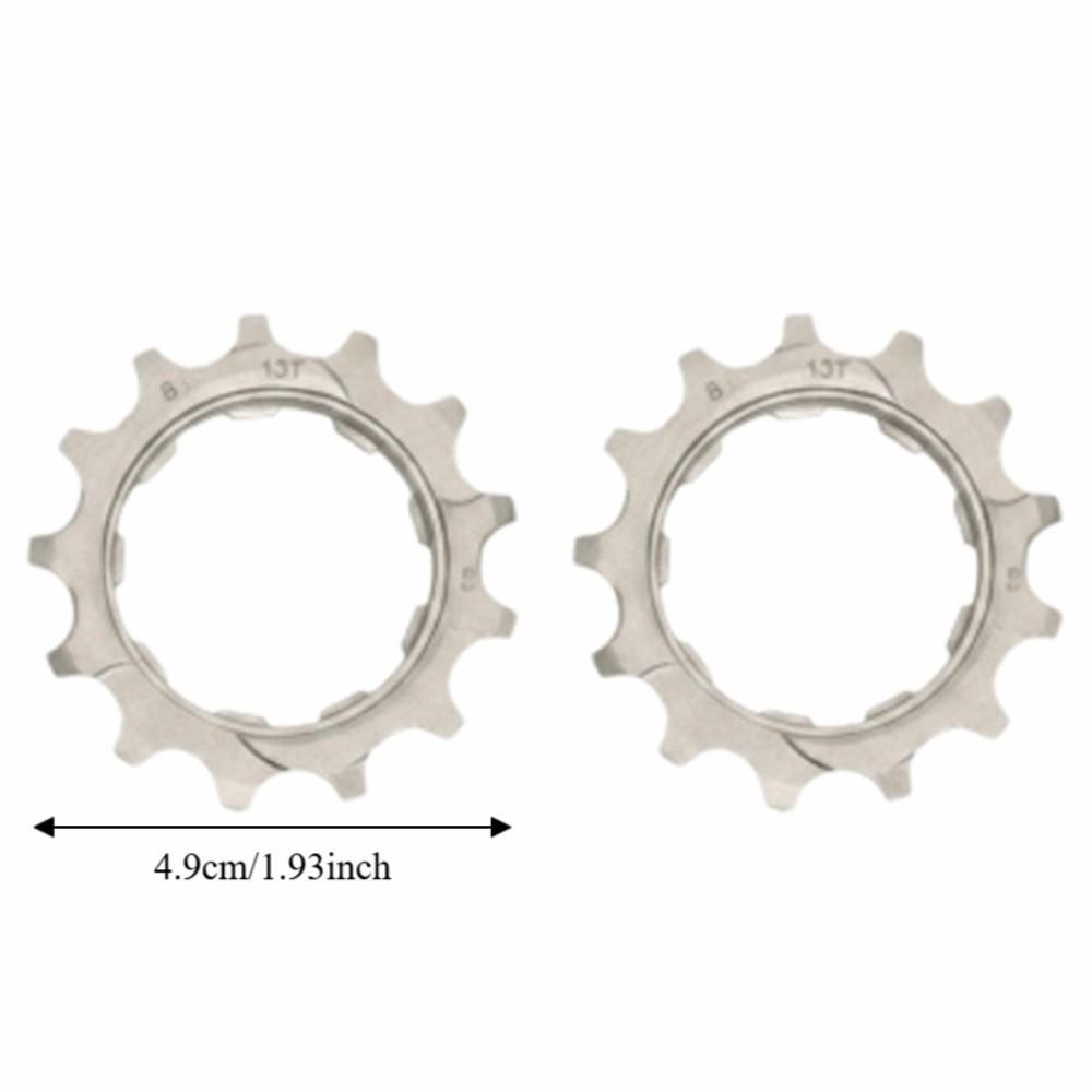 2PCS 8/9/10/11 Speed Bike Freewheel Steel Freewheel Pinion Durable Fixed Gear Cog  Bicycle Repair