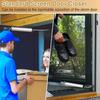 Anti-Pinch Pneumatic Door Closer Automatic Rebound Spring Return Device  Light Medium Wooden Doors