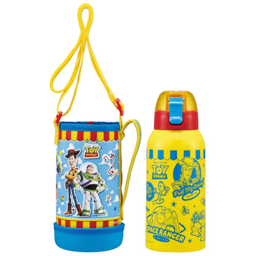 Skater Water Bottle Disney Toy Story 600ml with Cover KSTCH6-A