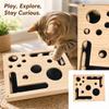 Wood Maze Toy - Fun Interactive Puzzle for Cats and