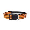 Reflective Dog Collar Outdoor Walking Adjustable Nylon Pet Neck Strap Small Medium Dogs