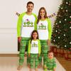 Christmas Family Matching Sets Pajamas, Loungewear Outfits,Family Matching Long Sleeve Tops+Pants Set