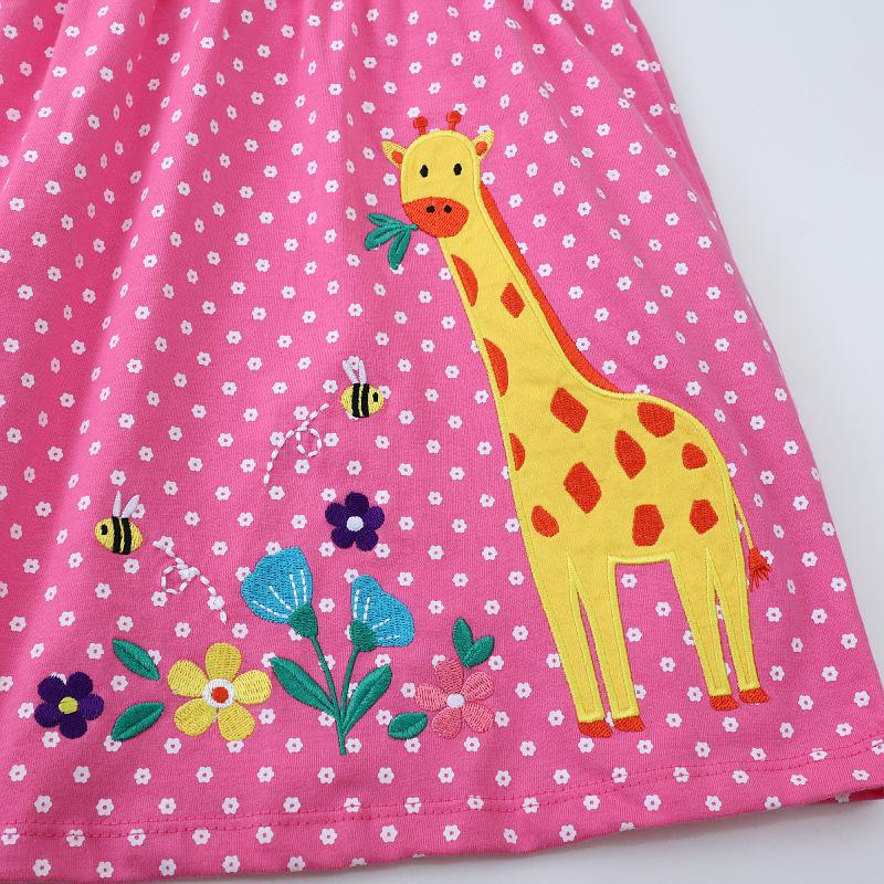Girls' Dress Spring 2025 New Fashionable Princess Dress Stylish Children's Dress