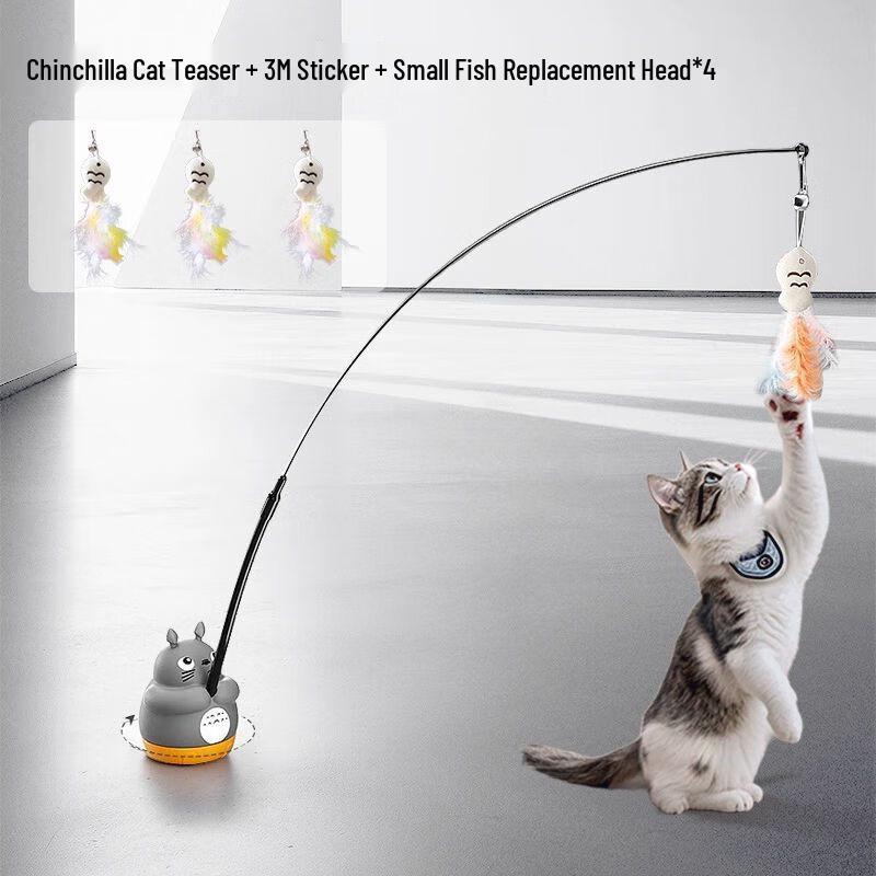 Interactive Cat Teasing Wand