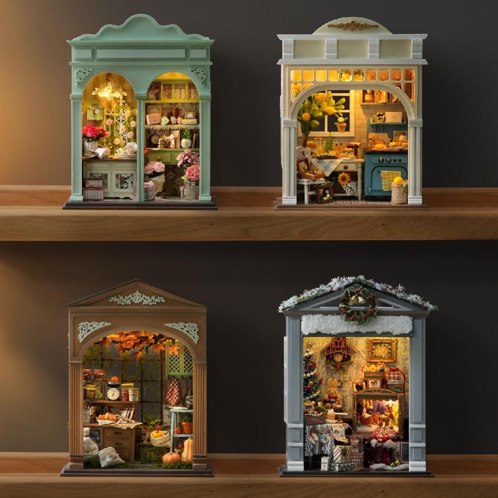 DIY 3D Smart Toy House: Handmade Model Cabin Ornament