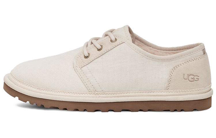 UGG Neumel Suede Thermal Fleece Lined Low Top Casual Shoes Men s Ecru 1129070-WHTC 42