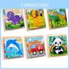 Wooden 3d Hexahedral Puzzle Blocks For Toddlers Educational Toy Gift For Kids