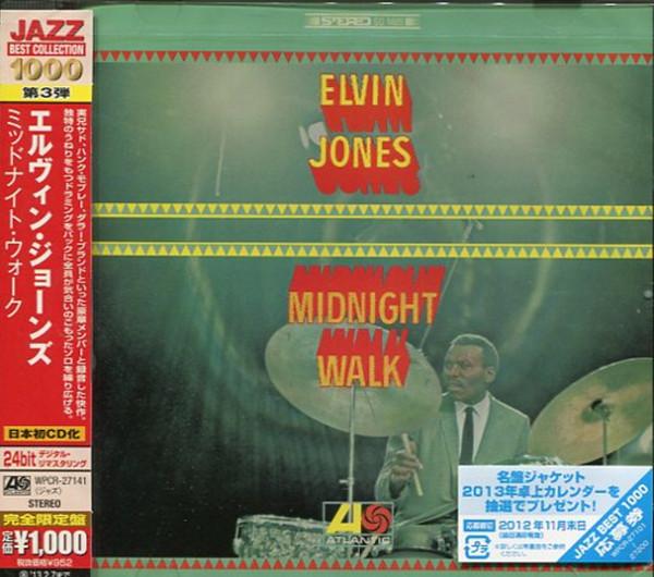 CD ELVIN JONES   Midnight Walk WPCR27141 Atlantic 2012 Japan ObiJazz Used