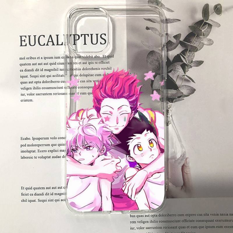 

Чехол для телефона Hunter x Hunter HXH Аниме Хисока Гон Фриксс для iphone 13 11 12 pro XS MAX 8 7 6 6S Plus X 5S SE 2020 XR iphone SE 2020