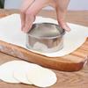 3Pcs/Set Stainless Stee Round Dough Cutter DIY Dumplings Skin Mold Flower Shaped Cookie Pastry Maker Biscuit Circle Ring Mould
