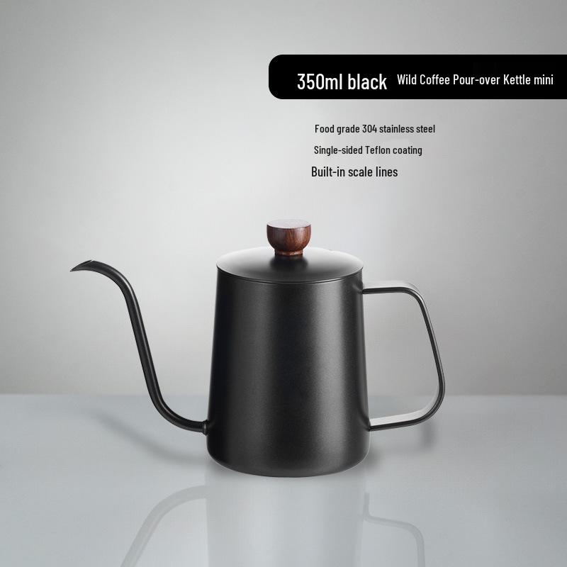 Σετ Καφέ Κανάτας Λαιμού Χήνας από Ανοξείδωτο Ατσάλι με Θερμόμετρο & Αντιθερμική Λαβή - Δωρεάν Αποστολή