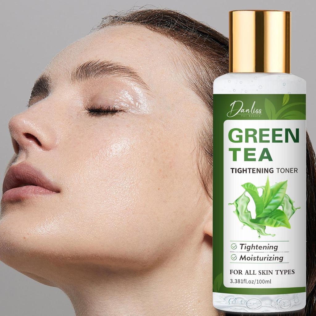 Green Tea Tightening Toner-Tightening and Moisturing Face Skin-Soothe and replenish the sensitive skin,100ml