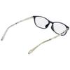 Pearl Reading Glasses Blue Light Blocking Anna Emilia UV Protection Clear Lenses Floral Pattern Black 1.5 Women's AE-AN-002