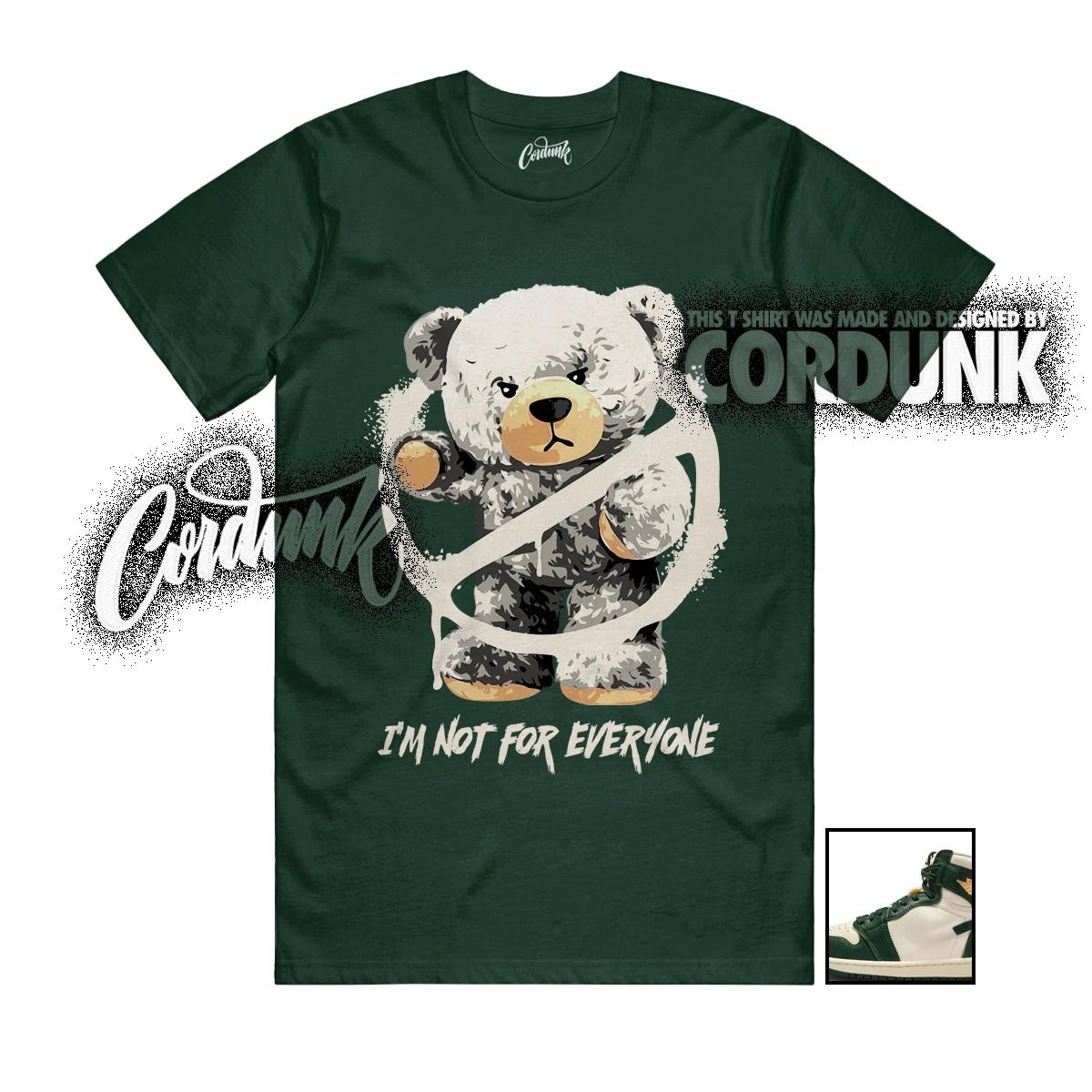 

1 Retro High Fir Pro Green Pale Ivory Coconut Milk T Shirt Match NOT 3XL