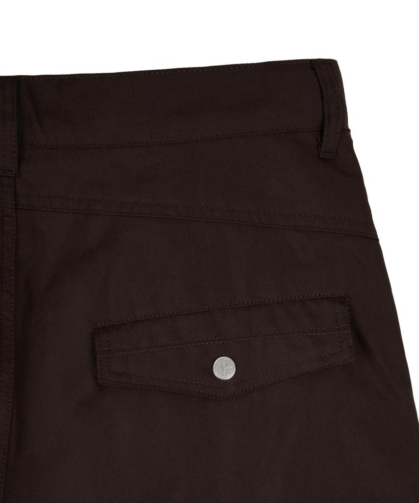 IDWS Utility Cargo Bermuda Shorts Brown