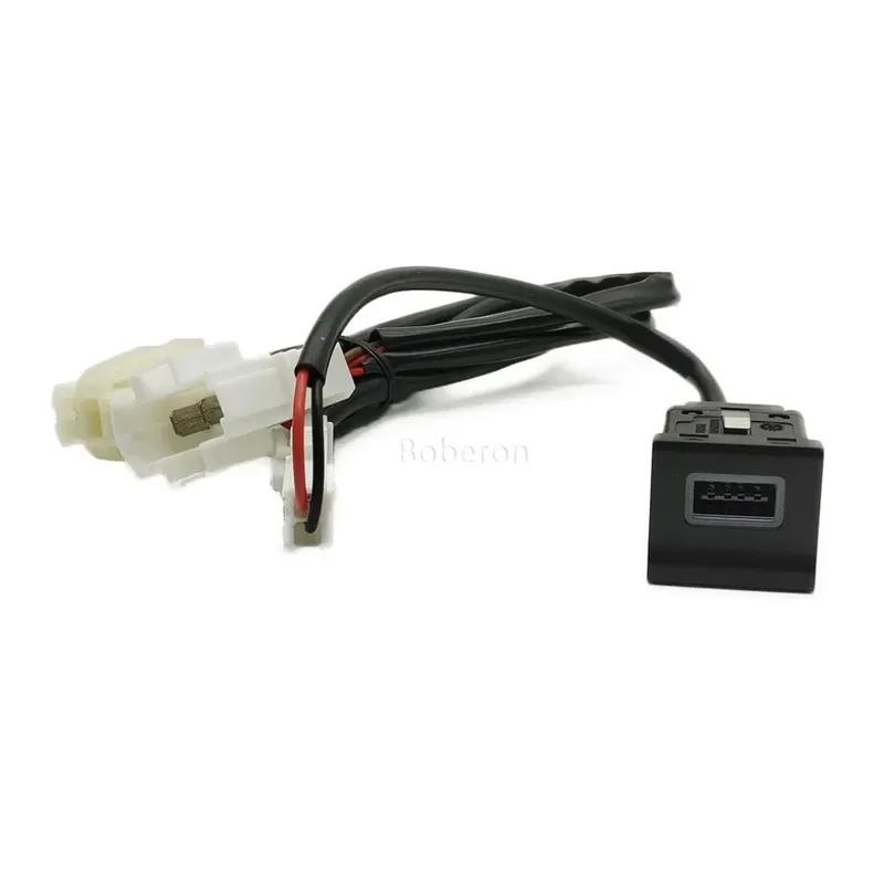 Fast Charge Adapter USB QC3.0 Charger Socket Power Outlet Switch Auto Accessories For VW Polo 2014 2015 2016
