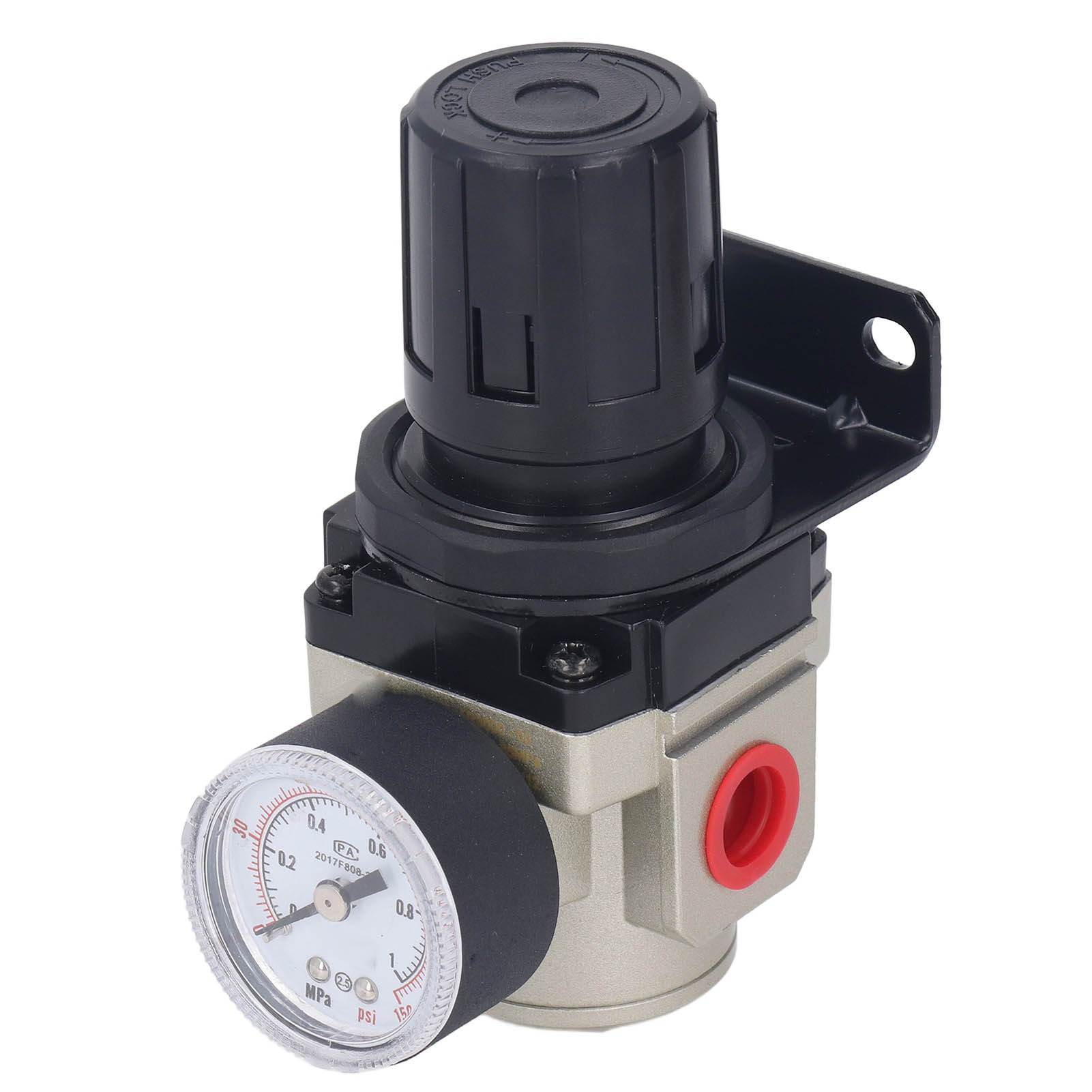 Air Pressure Regulator NPT3 8 Port SMC Type Aluminum Alloy Full Sealing Air Compressor Pressure Regulator
